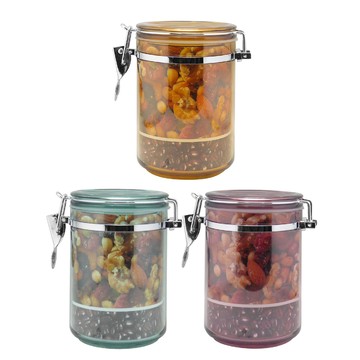 PP保鮮密封罐 【一品川流】凡爾賽 密封罐-中-720ml-1入組