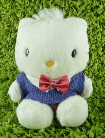 【震撼精品百貨】Hello Kitty 凱蒂貓 KITTY絨毛娃娃-丹尼爾圖案-奧地利圖案 震撼日式精品百貨