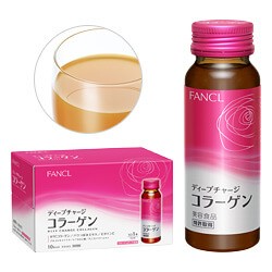 FANCL Deep Charge Collagen Drinks 10 pieces