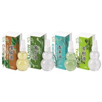 【HAPPY HOUSE快樂屋】草本芳香噴霧100ML(香茅/薄荷/樟腦/茶樹)-4瓶-水性