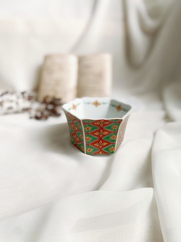 【好日戀物】日本有田焼仁祥窯六角小鉢