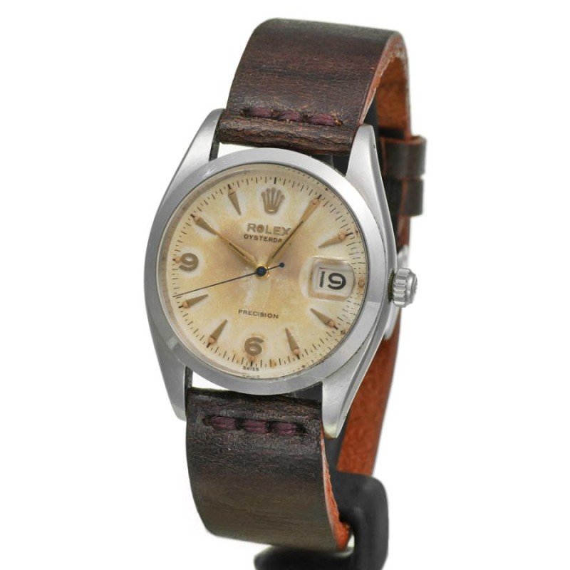 ROLEX オイスターデイト Ref.6494 アンティーク品 メンズ 腕時計