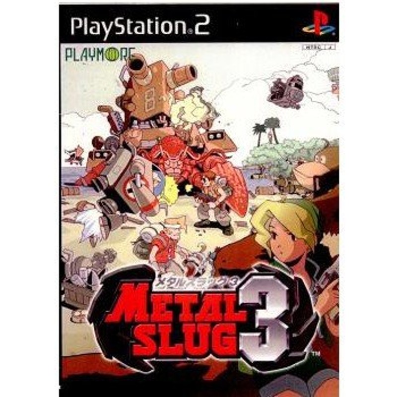 Metal slug best sale 3 ps2