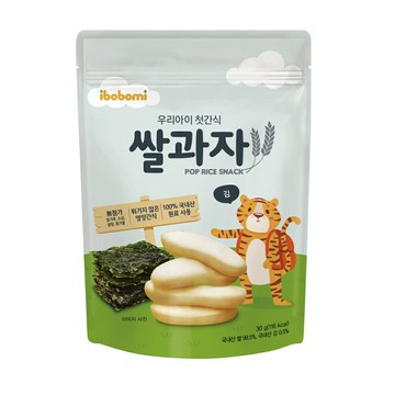 ibobomi  嬰兒米餅-海苔味(30g/包)【杏一】