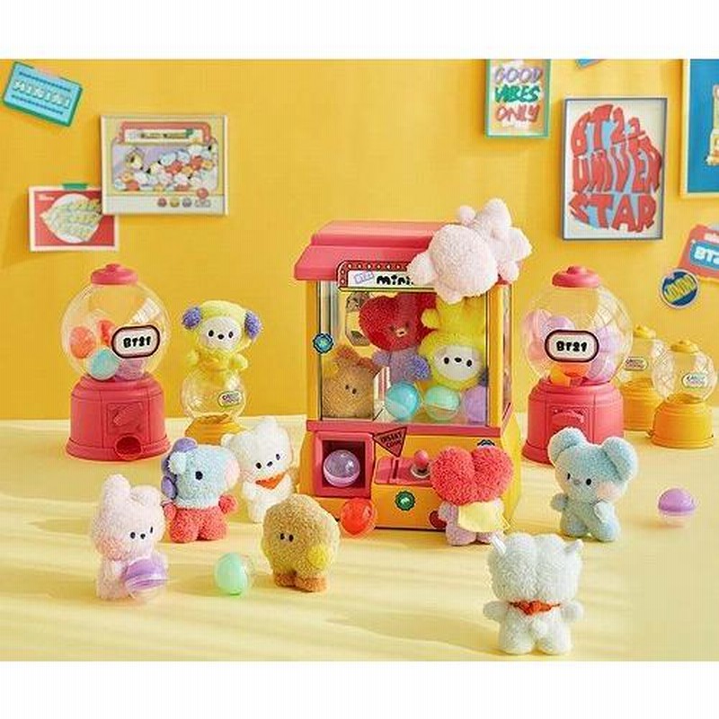 BTS 防弾少年団 BT21 公式グッズ minini STANDING DOLL スタンディング