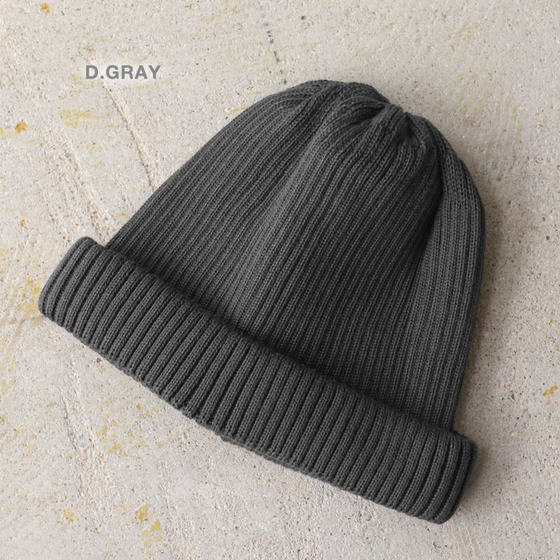 ROTOTO ロトト R5021 COTTON ROLL UP BEANIE コットンロールアップ 