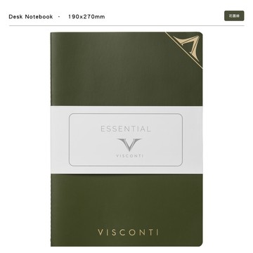 Visconti 義大利鋼筆專用筆記本 - 日常精選KQ03 - Desk