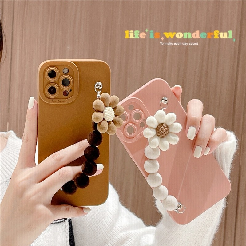 ボア 花 チェーン スマホケース シリコン 保護ケース Iphone13 12 11 ケース 通販 Lineポイント最大5 0 Get Lineショッピング