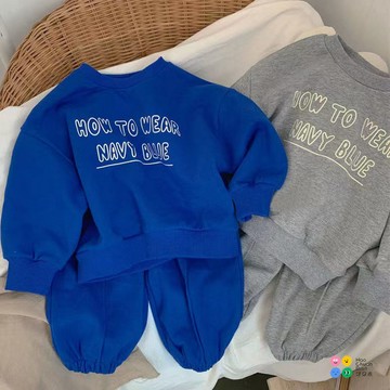 【台灣出貨】寶寶秋衣套裝男童女童秋天兒童衛衣衛褲休閒套頭兩件套 中小男女童春秋套裝 中小男女童長袖兩件套 衛衣組閤裝