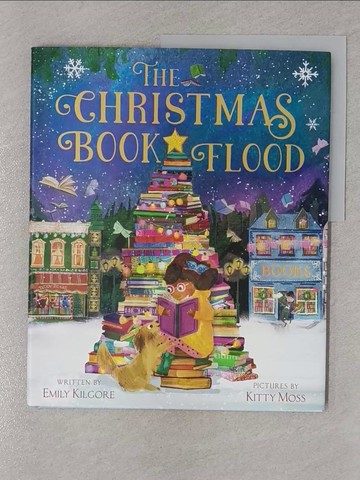 【書寶二手書T1／少年童書_YV4】The Christmas Book Flood_Moss, Kitty