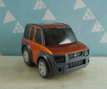 【震撼精品百貨】阿Q迴力小汽車 72 亮橘 震撼日式精品百貨