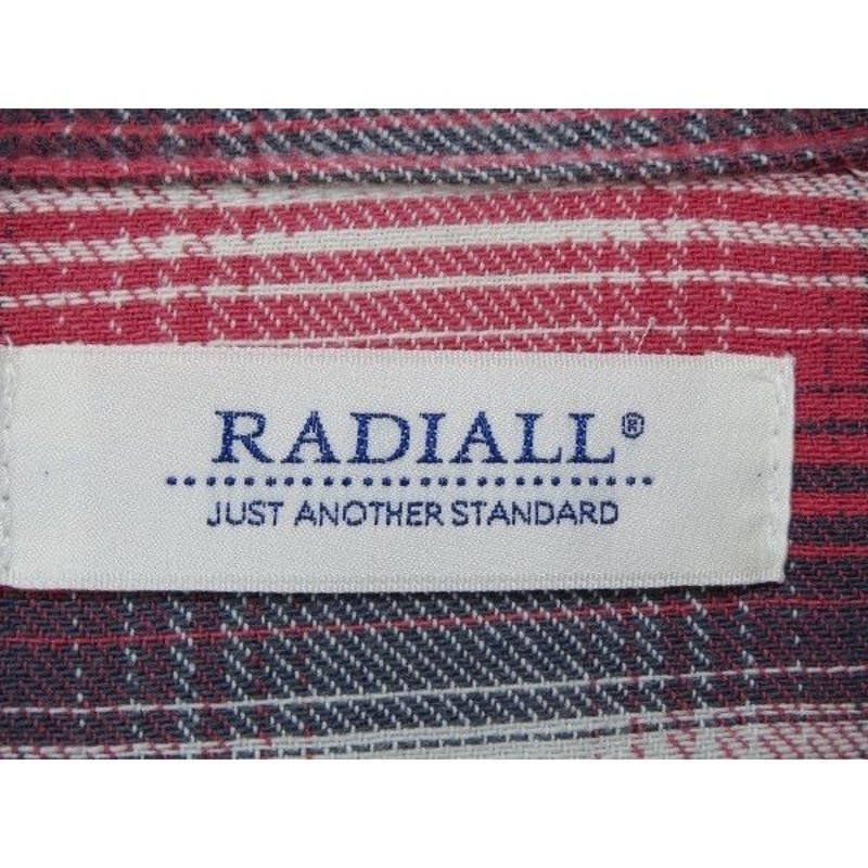 RADIALL ラディアル 16SS チェック シャツ ガウン 赤 XL 良品 RAD-16SS-SH017 コート【中古】20005758 |  LINEブランドカタログ