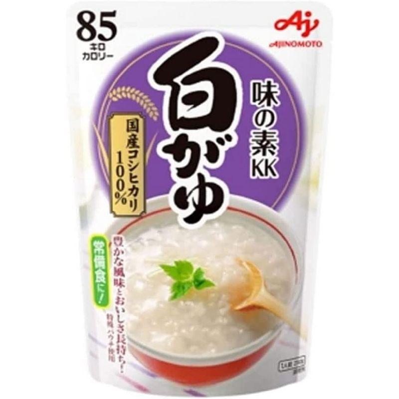 味の素 おかゆ 白がゆ250g 玉子がゆ250g 梅がゆ250g 紅鮭がゆ250g 小豆がゆ250g 鶏がゆ250g 6種アソート 各3個セ