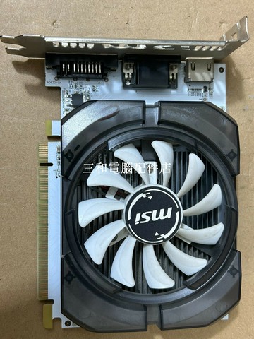 微星 N730-4G 顯卡 測試正常 實物圖 發貨前系統測試 全部功能正常【三和電腦配件店】