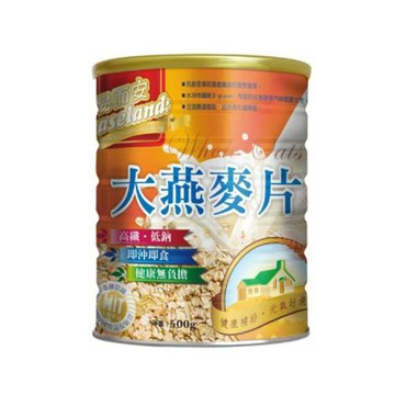 易而安 大燕麥片-500g/罐