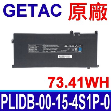 神基 GETAC PLIDB-00-15-4S1P-0 4芯 原廠電池 Intel NUC M15 Vision 15
