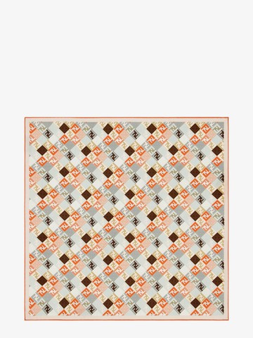 FF organic silk twill foulard - FENDI - gender_Woman