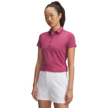 【UNDER ARMOUR】UA 女 Playoff 短袖POLO_1383612-659