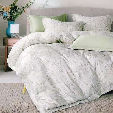 LM45/奧地利100%萊賽爾涼感60支純天絲TM/全鋪棉床包枕套兩用被套