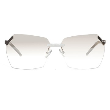 EXTe 義大利 個性質感邊框太陽眼鏡 / 銀 EX51201