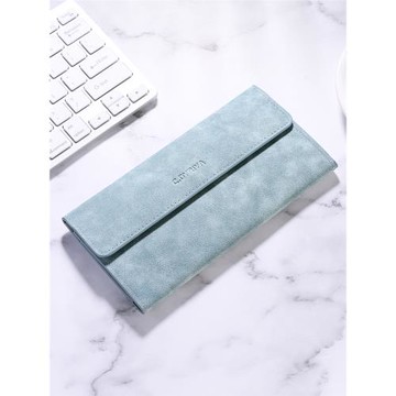 男士長款錢包2025新款多卡位功能薄款錢夾年輕人卡包一體男生皮夾