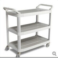 酒店用品多用途三層手推車送餐車收集車酒店酒水車服務車酒店飯店