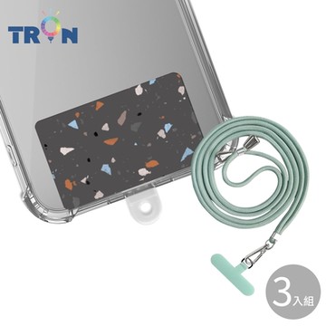 TRON iPhone 11深灰防摔 手機 掛繩 手機殼