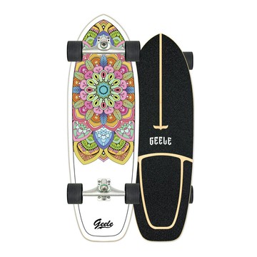 Geele陸地沖浪板CX4初學者成人滑雪練習板免蹬模擬沖浪訓練板滑板【北歐居家生活】