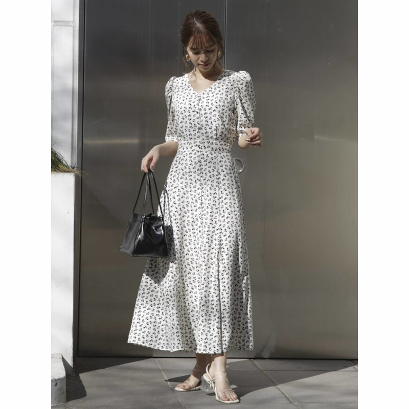 公式 Dazzlin ダズリン バリエーションパターンフレアワンピース 通販 Lineポイント最大1 0 Get Lineショッピング