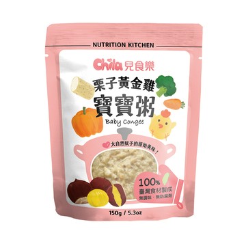 Chila 寶寶粥-栗子黃金雞 150g/包