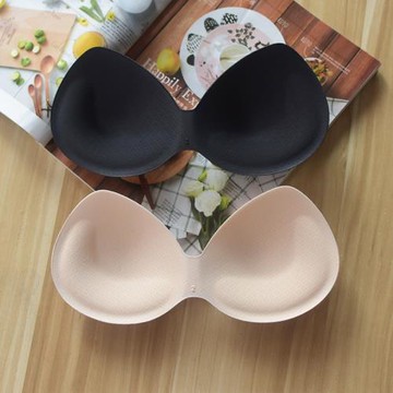 卡卡美背墊子加厚胸墊替換海綿墊運動文胸內衣一片式連體乳膠插片