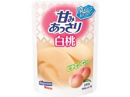 はごろもフーズ 甘みあっさり白桃(パウチ) 180g