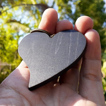 手工木作創意鑰匙圈  心動