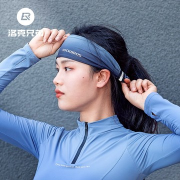 ROCKBROS洛克兄弟旗艦店 運動髮帶 吸汗頭帶 男女可用 潮流款止汗束 髮箍導汗夏季跑步籃球頭巾 騎行頭帶 瑜伽頭帶