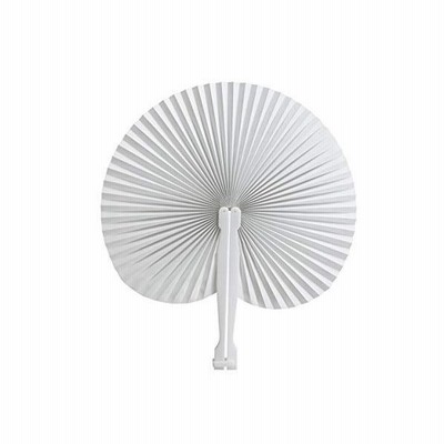 Winomo 扇子 団扇 うちわ 手作り扇子 白 無地 折り畳み式 絵や文字を描く 落書き Diy扇子 夏祭り 花火大会 12枚 通販 Lineポイント最大0 5 Get Lineショッピング