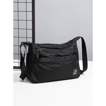 (免運)華朗迪爾大容量斜挎包男牛津布通勤包帆布包中年爸爸男士單肩包