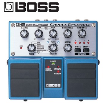 BOSS CE-20 Chorus Ensemble 錄音室級和聲雙踏板效果器 小叮噹的店