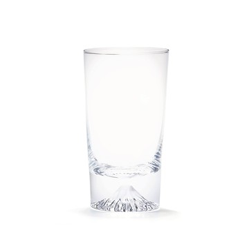 日本 田島硝子 日本製迷你富士山經典平底玻璃杯