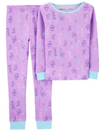 Kid 2-Piece Disney Frozen 2 100% Snug Fit Cotton PJs