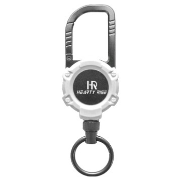 HR 登山扣式磁力伸縮扣 70公分 輕量化  白  1個