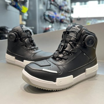 『Riderment騎士部品』實體店✨免運✨日本太極 RS Taichi RSS014 黑/白 防水透氣休閒車靴 BOA