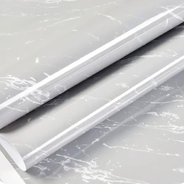 大理石 防水自黏壁紙 PVC材質  40 x 100cm  古堡灰  4個
