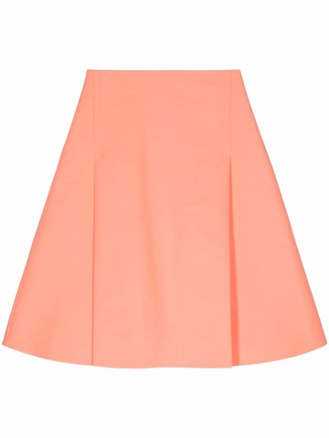Marni - A-line cotton miniskirt - women - Cotton - 44 - Pink
