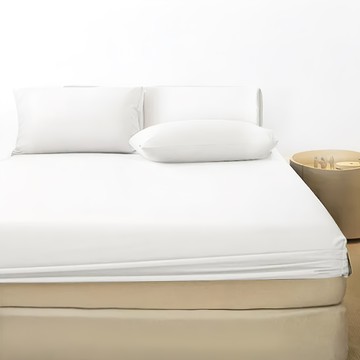 J-bedtime 床寢時光 網眼布保潔墊  雙人  白色