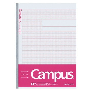 蝦皮隔日到貨 KOKUYO 學習專用Campus筆記本(圖表用30行)-粉