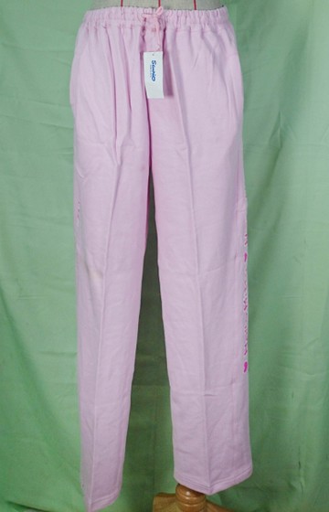 【震撼精品百貨】Hello Kitty 凱蒂貓~長褲_粉_Hello kitty愛心