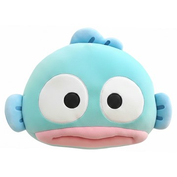 Sanrio 三麗鷗 人魚漢頓麻糬臉抱枕  32 x 26 x 16cm  薄荷色