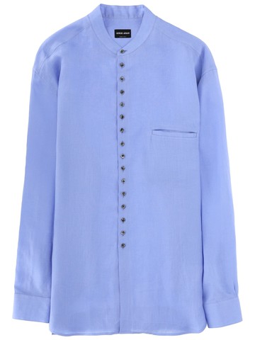 giorgio armani linen shirt