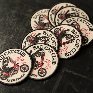 BCMC老式鎖鏈繡布章 - 圓