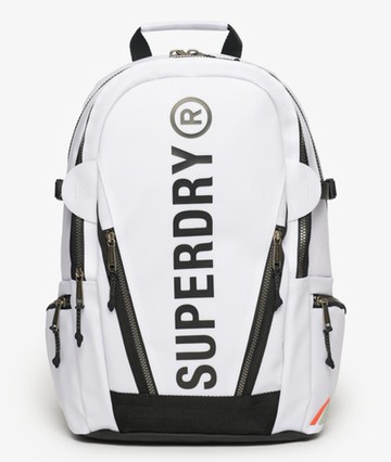 Superdry Women's Tarp Rucksack White Size: 1SIZE